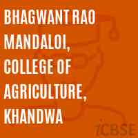 Bhagwant Rao Mandaloi, College of Agriculture, Khandwa Logo