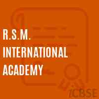R.S.M. International Academy School Logo