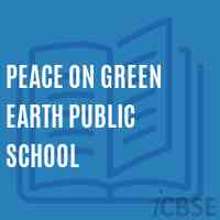 Peace on Green Earth Public school Logo