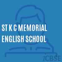 St K C Memorial English School Logo