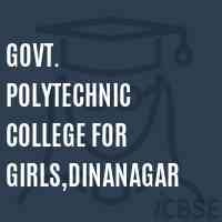 Govt. Polytechnic College For Girls,Dinanagar Logo