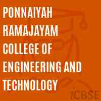 Ponnaiyah Ramajayam College of Engineering and Technology Logo