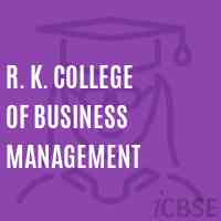 R. K. College of Business Management Logo