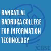 Bankatlal Badruka College For Information Technology Logo