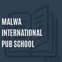 Malwa International Pub School Logo