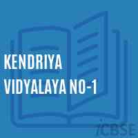 Kendriya Vidyalaya No-1 School Logo