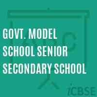 Govt. Model School Senior Secondary School Logo
