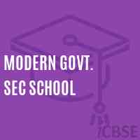 Modern Govt. Sec School Logo