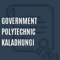Government Polytechnic Kaladhungi College Logo