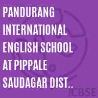 Pandurang International English School at pippale saudagar Dist Pune Logo