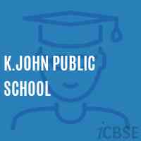 K.John Public School Logo