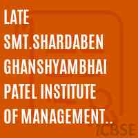 Late Smt.Shardaben Ghanshyambhai Patel Institute of Management Studies (SFI)-Dharmaj Logo