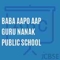 Baba Aapo Aap Guru Nanak Public School Logo