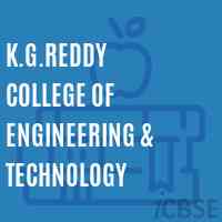 K.G.Reddy College of Engineering & Technology Logo