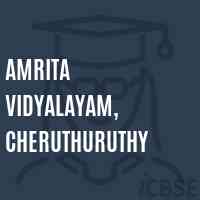 Amrita Vidyalayam, Cheruthuruthy School Logo