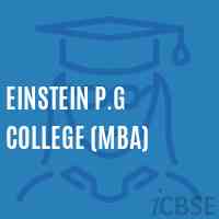 Einstein P.G College (Mba) Logo