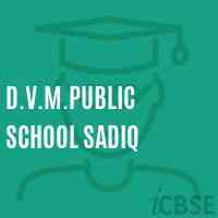 D.V.M.Public School Sadiq Logo