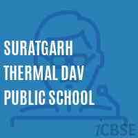 Suratgarh Thermal DAV Public School Logo