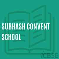 Subhash Convent School Logo
