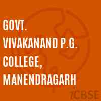 Govt. Vivakanand P.G. College, Manendragarh Logo