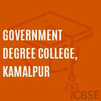 Government Degree College, Kamalpur Logo