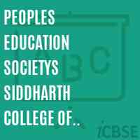 Peoples Education Societys Siddharth College of Commerce and Economics Anand Bhavan Dr Dadabhai Naoroji Road Fort Mumbai 400 023 Logo