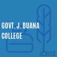 Govt. J. Buana College Logo