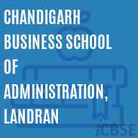 Chandigarh Business school of Administration, Landran Logo