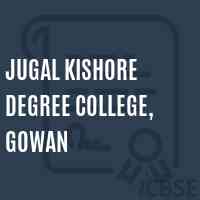 Jugal Kishore Degree College, Gowan Logo