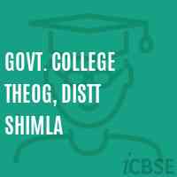 Govt. College Theog, Distt Shimla Logo