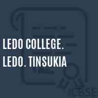 Ledo College. Ledo. Tinsukia Logo