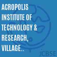 Acropolis Institute of Technology & Research, Village Raukhedi, Khasra No. 144/3, Indore Bypass Road, Indore-453771 Logo