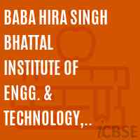 Baba Hira Singh Bhattal Institute of Engg. & Technology, Sunam Logo