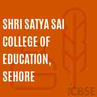 Shri Satya Sai College of Education, Sehore Logo