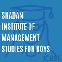 Shadan Institute of Management Studies for Boys Logo
