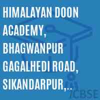 Himalayan Doon Academy, Bhagwanpur Gagalhedi Road, Sikandarpur, Roorkee College Logo