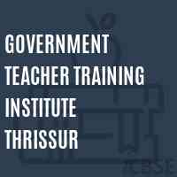 Government Teacher Training Institute Thrissur Logo