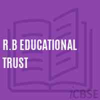 R.B Educational Trust College Logo