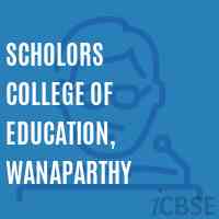 Scholors College of Education, Wanaparthy Logo