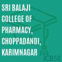 Sri Balaji College of Pharmacy, Choppadandi, Karimnagar Logo