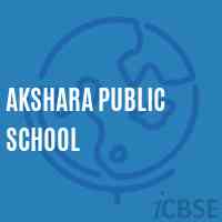 Akshara Public School Logo