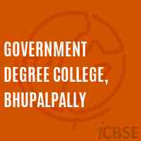 Government Degree College, Bhupalpally Logo