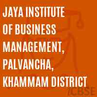 Jaya Institute of Business Management, Palvancha, Khammam District Logo