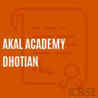 Akal Academy Dhotian School Logo