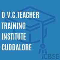 D.V.C.Teacher Training Institute Cuddalore Logo