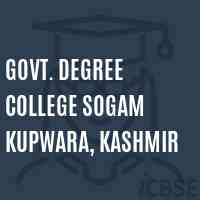 Govt. Degree College Sogam Kupwara, Kashmir Logo