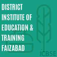 District Institute of Education & Training Faizabad Logo