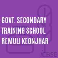 Govt. Secondary Training School Remuli Keonjhar Logo