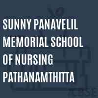 Sunny Panavelil Memorial School of Nursing Pathanamthitta Logo
