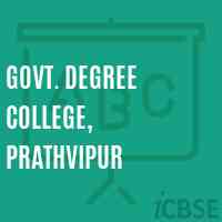 Govt. Degree College, Prathvipur Logo
